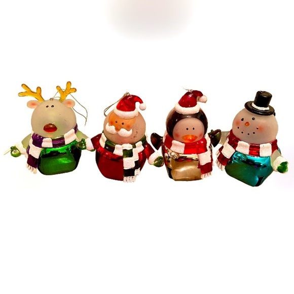jcpenney Other - JCPenney Home Collection Christmas Character Musical Bell Ornaments Lot of 4